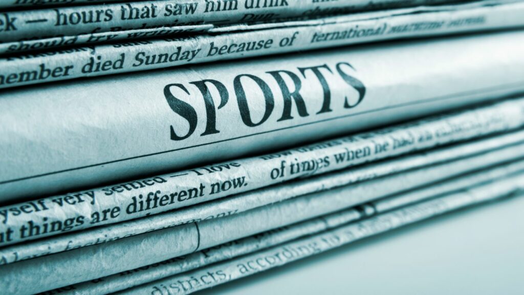 sports news paper